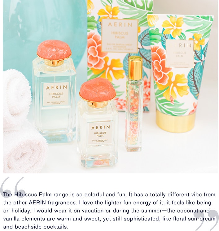 The entire Hibiscus Palm collection by AERIN
